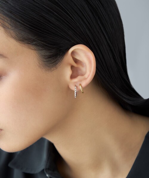 Jouete（ジュエッテ）の「[ダブルピアス] ジルコニア コンビカラー（ピアス（両耳用）・レディース・シルバー系その他・FREE）」の10枚目の写真
