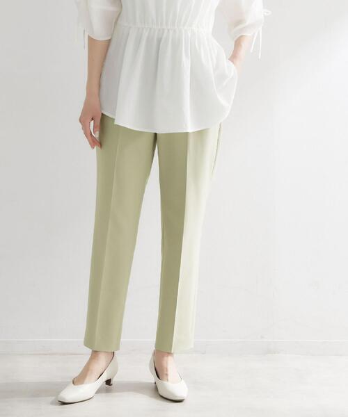 Reflect(リフレクト)の「【SS-4Lサイズ/UVカット/撥水】ストレッチテーパードパンツ(その他パンツ・レディース・ネイビー/ライトグリーン/ホワイト/グレー・15 /13/11/09/07/05/17)」の7枚目の写真