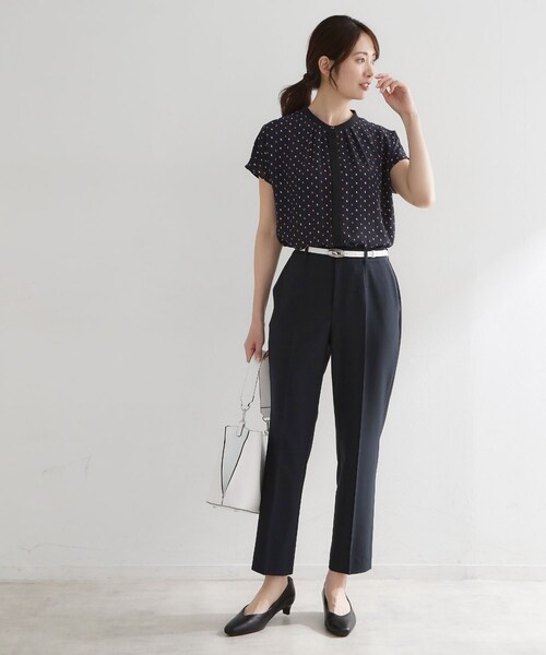 Reflect(リフレクト)の「【SS-4Lサイズ/UVカット/撥水】ストレッチテーパードパンツ(その他パンツ・レディース・ネイビー/ライトグリーン/ホワイト/グレー・15 /13/11/09/07/05/17)」の11枚目の写真