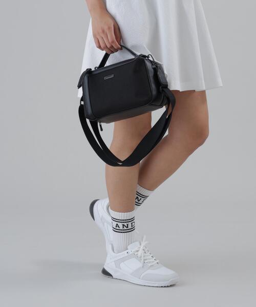 St ANDREWS(セントアンドリュース)の「【St ANDREWS】2WAYショルダーバッグ (UNISEX)(ショルダーバッグ・レディース・ブラック/ベージュ・FREE)」の1枚目の写真
