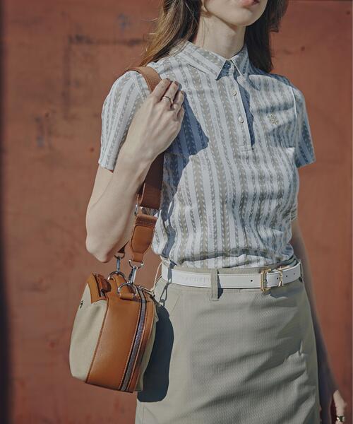 St ANDREWS(セントアンドリュース)の「【St ANDREWS】2WAYショルダーバッグ (UNISEX)(ショルダーバッグ・レディース・ブラック/ベージュ・FREE)」の5枚目の写真