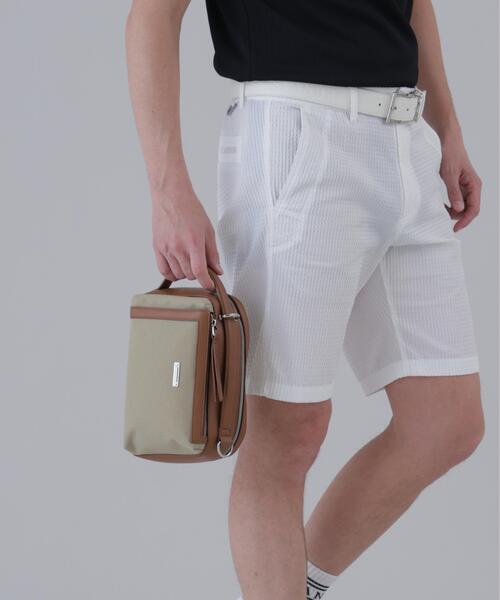 St ANDREWS(セントアンドリュース)の「【St ANDREWS】2WAYショルダーバッグ (UNISEX)(ショルダーバッグ・レディース・ブラック/ベージュ・FREE)」の6枚目の写真