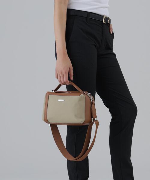 St ANDREWS(セントアンドリュース)の「【St ANDREWS】2WAYショルダーバッグ (UNISEX)(ショルダーバッグ・レディース・ブラック/ベージュ・FREE)」の8枚目の写真