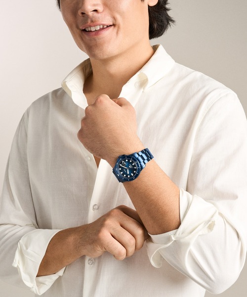FOSSIL(フォッシル)の「フォッシル 腕時計 メンズ アナログ ステンレス FS6166(アナログ腕時計・メンズ・ブルー・FREE)」の3枚目の写真