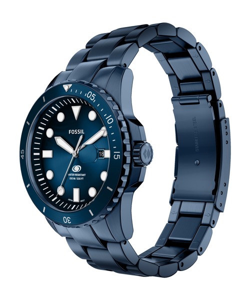 FOSSIL(フォッシル)の「フォッシル 腕時計 メンズ アナログ ステンレス FS6166(アナログ腕時計・メンズ・ブルー・FREE)」の7枚目の写真