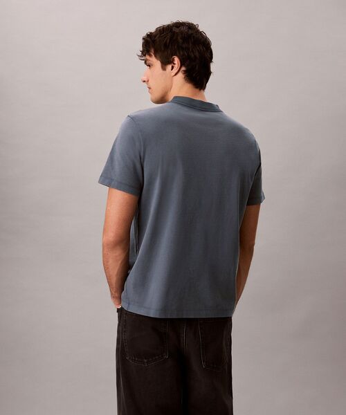 Calvin Klein(カルバン・クライン)の「ショートスリーブ20SモノグラムTシャツ(Tシャツ/カットソー・メンズ・グリーン系その他/ダークグレー/ブラック・M/S/XL/L)」の10枚目の写真
