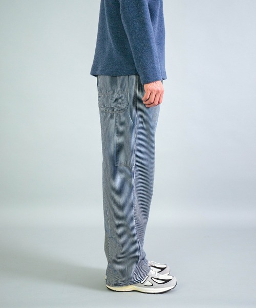 OMNIGOD（オムニゴッド）の「[OMNIGOD mens / オムニゴッド] ヒッコリーデニム ルーズイージーペインターパンツ（デニムパンツ・メンズ・ブルー系その他・4/3/2）」の7枚目の写真