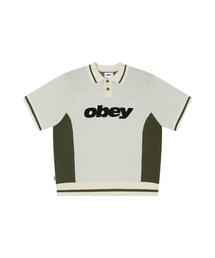 OBEY SPORT POLO SWEATER(オベイ スポーツ ポロ セーター)