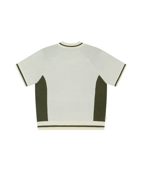 OBEY(オベイ)の「OBEY SPORT POLO SWEATER(オベイ スポーツ ポロ セーター)(ニット/セーター・メンズ・ホワイト系/ブルー系・X-LARGE/MEDIUM/LARGE)」の3枚目の写真