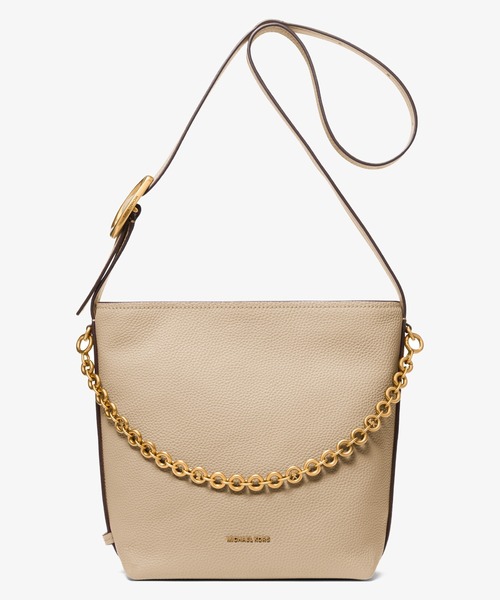 NOLITA ペブルレザー チェーン バケットバッグ ショルダートート 