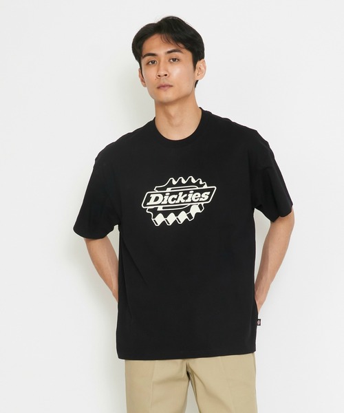 Dickies(ディッキーズ)の「Dickies/ディッキーズ アイアンデールTシャツ 半袖(Tシャツ/カットソー・メンズ・ホワイト/ブラック/ブルー・SMALL/MEDIUM/LARGE/X-LARGE)」の2枚目の写真