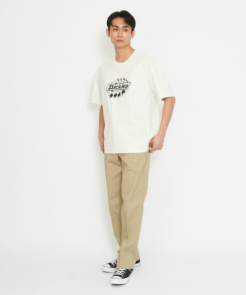 Dickies(ディッキーズ)の「Dickies/ディッキーズ アイアンデールTシャツ 半袖(Tシャツ/カットソー・メンズ・ホワイト/ブラック/ブルー・SMALL/MEDIUM/LARGE/X-LARGE)」の12枚目の写真