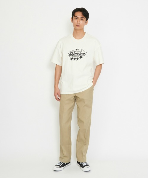 Dickies(ディッキーズ)の「Dickies/ディッキーズ アイアンデールTシャツ 半袖(Tシャツ/カットソー・メンズ・ホワイト/ブラック/ブルー・SMALL/MEDIUM/LARGE/X-LARGE)」の13枚目の写真