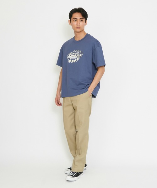 Dickies(ディッキーズ)の「Dickies/ディッキーズ アイアンデールTシャツ 半袖(Tシャツ/カットソー・メンズ・ホワイト/ブラック/ブルー・SMALL/MEDIUM/LARGE/X-LARGE)」の21枚目の写真