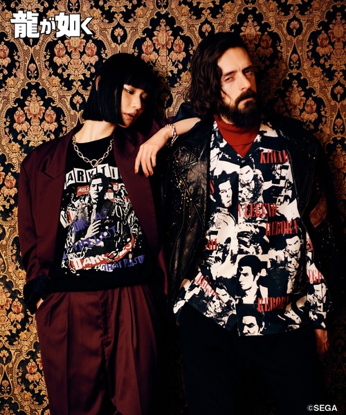 glamb(グラム)の「Kazuma Kiryu Shirt / カズマキリュウシャツ(シャツ/ブラウス・メンズ・ブラック/レッド・L/M/XL)」の19枚目の写真