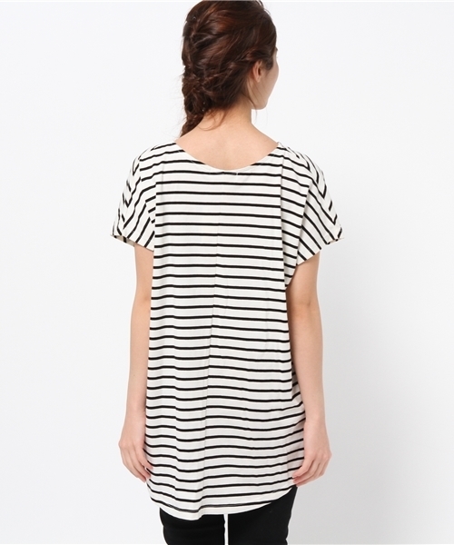 OUTLET（アウトレット）の「【Discoat】20CVC前リボンチュニック（Tシャツ/カットソー・レディース・その他1・LARGE/MEDIUM）」の4枚目の写真