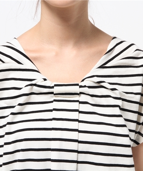 OUTLET（アウトレット）の「【Discoat】20CVC前リボンチュニック（Tシャツ/カットソー・レディース・その他1・LARGE/MEDIUM）」の6枚目の写真