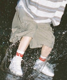 EFFECTEN（エフェクテン）の「mp15129-Wide 2tuck short pants ワイドショートパンツ(efdig-13)（その他パンツ）」