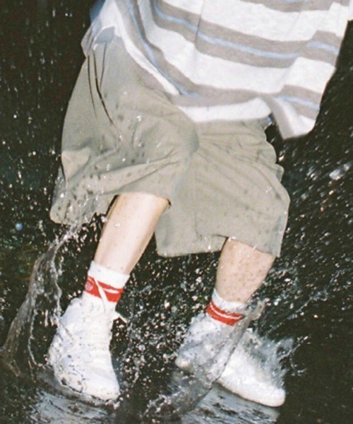 EFFECTEN(エフェクテン)の「mp15129-Wide 2tuck short pants ワイドショートパンツ(efdig-13)(その他パンツ・メンズ・ベージュ/ブラック・S/M/L/XL)」の2枚目の写真