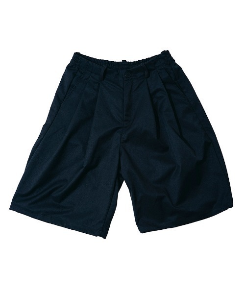 EFFECTEN(エフェクテン)の「mp15129-Wide 2tuck short pants ワイドショートパンツ(efdig-13)(その他パンツ・メンズ・ベージュ/ブラック・S/M/L/XL)」の9枚目の写真