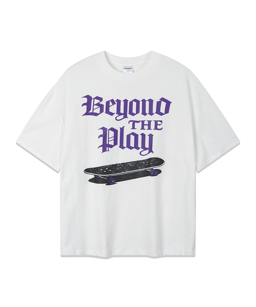 URBAN PLAYERS(アーバンプレイヤーズ)の「ビビプリント半袖Tシャツ (2COLOR)(Tシャツ/カットソー・レディース・ブラック/ホワイト・MEDIUM/LARGE/X-LARGE)」の2枚目の写真