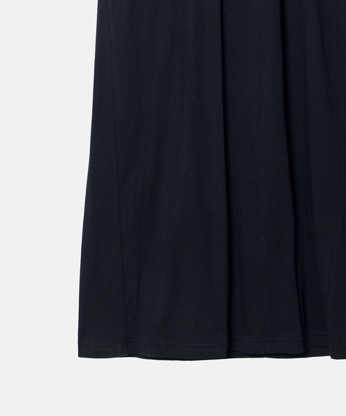 LE CIEL BLEU(ルシェルブルー)の「マキシTシャツドレス / Maxi T-Shirt Dress(ワンピース・レディース・ブラック/チャコールグレー・38/36)」の19枚目の写真