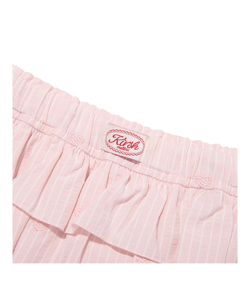 KIRSH（キルシー）の「キルシ メロウ ラッフルポイントスカートパンツ [ライトピンク]（その他パンツ・レディース・その他・MEDIUM/SMALL）」の5枚目の写真