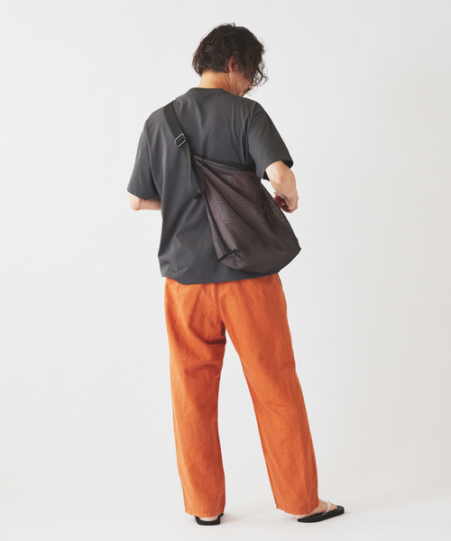 JOURNAL STANDARD relume(ジャーナルスタンダード レリューム)の「European Flax / ヨーロピアンフラックス ガーメントダイ イージーパンツ(その他パンツ・メンズ・コバルトブルー/グレー/ブラックミックス/レンガ・LARGE/MEDIUM)」の14枚目の写真