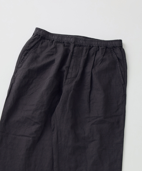 JOURNAL STANDARD relume(ジャーナルスタンダード レリューム)の「European Flax / ヨーロピアンフラックス ガーメントダイ イージーパンツ(その他パンツ・メンズ・コバルトブルー/グレー/ブラックミックス/レンガ・LARGE/MEDIUM)」の18枚目の写真