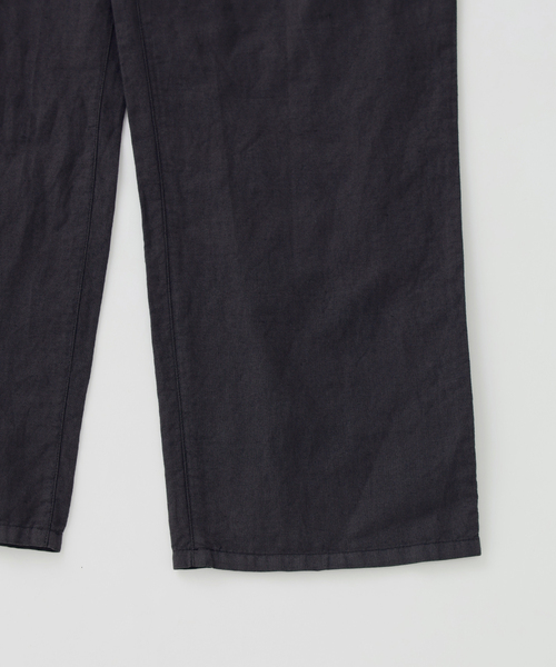 JOURNAL STANDARD relume(ジャーナルスタンダード レリューム)の「European Flax / ヨーロピアンフラックス ガーメントダイ リネン イージーパンツ(その他パンツ・メンズ・コバルトブルー/グレー/ブラックミックス/レンガ・LARGE/MEDIUM)」の20枚目の写真