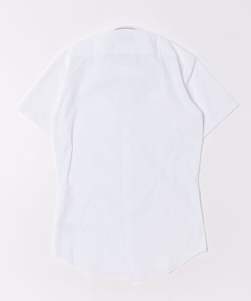 TOKYO SHIRTS(トウキョウシャツ)の「【透け防止】 形態安定ノンアイロン レギュラー 半袖ビジネスワイシャツ 白無地(ビジネスシャツ・メンズ・ホワイト・首回り37cm/首回り39cm/首回り41cm/首回り42cm/首回り43cm)」の7枚目の写真