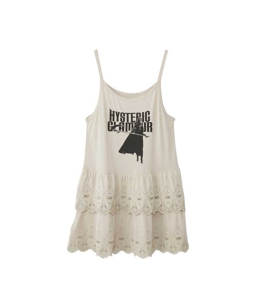 HYSTERIC GLAMOUR(ヒステリックグラマー)の「SICKLE GIRL ワンピース(ワンピース・レディース・ベージュ/ブラック/ピンク・FREE)」の1枚目の写真