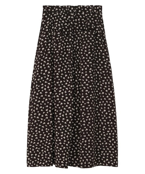 ZUCCa(ズッカ)の「NADESHIKO FLOWER PRINT / スカート(スカート・レディース・ブラック・M size)」の7枚目の写真