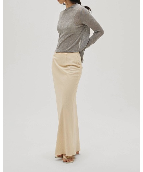 TODAYFUL（トゥデイフル）の「Washer Pencil Skirt 12610807（スカート・レディース・オフホワイト/ブラック/バーガンディー・38/36）」の9枚目の写真
