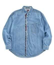 【USED】90’s TOMMY HILFIGER デニムシャツ