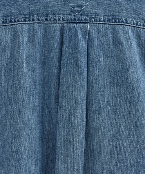 TOMMY HILFIGER(トミーヒルフィガー)の「【USED】90’s TOMMY HILFIGER デニムシャツ(シャツ/ブラウス・メンズ・ブルー・LARGE)」の9枚目の写真