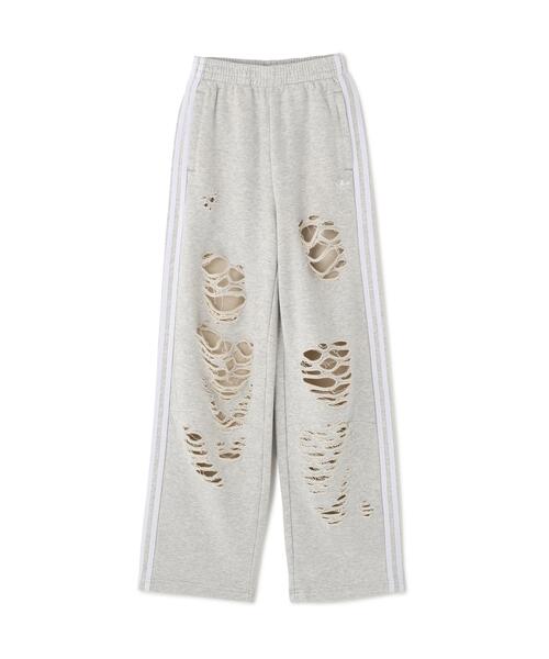 adidas(アディダス)の「adidas Originals/アディダス オリジナルス/DISTRESSED SWEAT PANTS(スウェットパンツ・レディース・ブラック/グレー系その他3・M/S/XS)」の14枚目の写真
