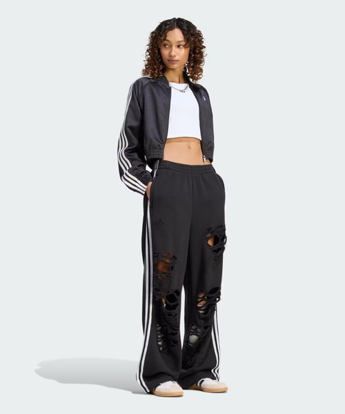 adidas(アディダス)の「adidas Originals/アディダス オリジナルス/DISTRESSED SWEAT PANTS(スウェットパンツ・レディース・ブラック/グレー系その他3・M/S/XS)」の16枚目の写真