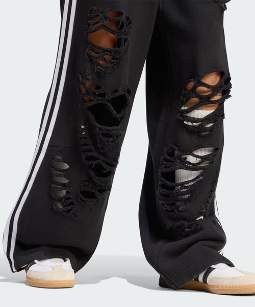 adidas(アディダス)の「adidas Originals/アディダス オリジナルス/DISTRESSED SWEAT PANTS(スウェットパンツ・レディース・ブラック/グレー系その他3・M/S/XS)」の18枚目の写真