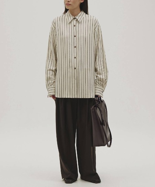 TODAYFUL(トゥデイフル)の「【TODAYFUL/トゥデイフル】Useful Leather Bag (L)/トートバッグ(ショルダーバッグ・レディース・ダークブラウン/ブラック・FREE)」の16枚目の写真