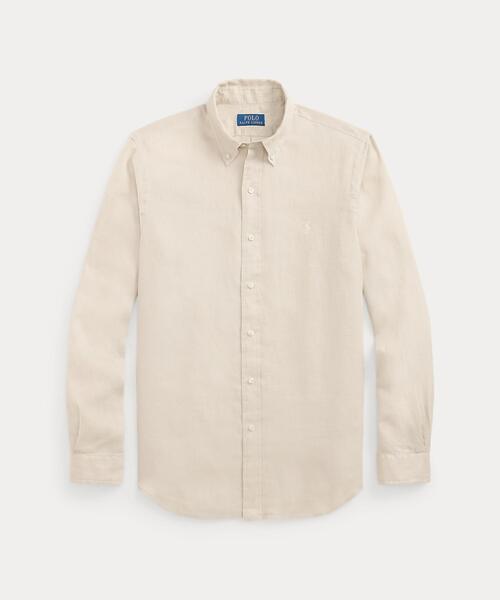 POLO RALPH LAUREN(ポロ ラルフ ローレン)の「クラシック フィット リネン シャツ(シャツ/ブラウス・メンズ・グレー系・S/M/L)」の9枚目の写真