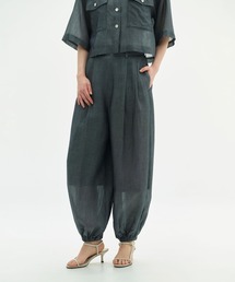 N.O.R.C（ノーク）の「シアーデニムワイドパラシュート（その他パンツ）」