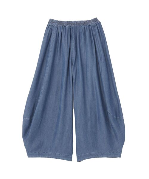Editt by YECCA VECCA(エディットバイイェッカヴェッカ)の「デニムコクーンドレープパンツ(その他パンツ・レディース・インディゴブルー/ブラック・FREE)」の14枚目の写真