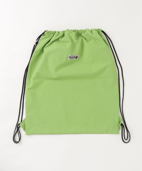 A BATHING APE（アベイシングエイプ）の「BABY MILO CROSSBONE KNAPSACK（バックパック/リュック・メンズ・ブラック/グリーン・FREE）」の7枚目の写真