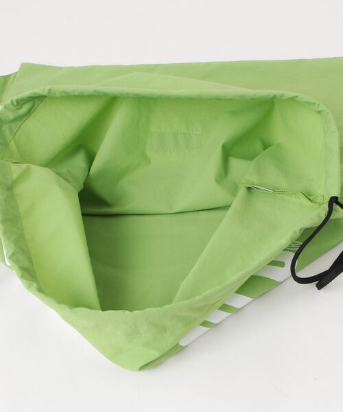 A BATHING APE（アベイシングエイプ）の「BABY MILO CROSSBONE KNAPSACK（バックパック/リュック・メンズ・ブラック/グリーン・FREE）」の9枚目の写真