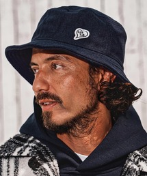 1minute 1second（ワンミニットワンセカンド）の「mko13713-wool bucket hat with heart patch バケットハット(1M26A310)（ハット）」