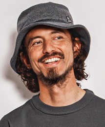 1minute 1second（ワンミニットワンセカンド）の「mko13713-wool bucket hat with heart patch バケットハット(1M26A310)（ハット）」