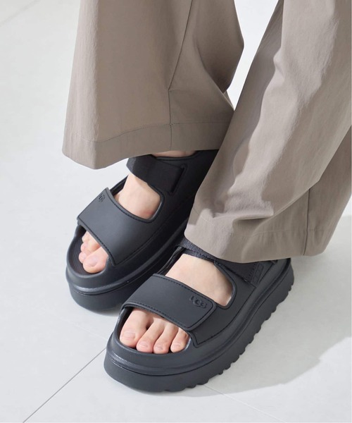 UGG/アグ W GOLDENGLOW サンダル 1152685 23 24 追加》UGG/アグ W GOLDENGLOW サンダル 1152685-BLK（サンダル）｜UGG