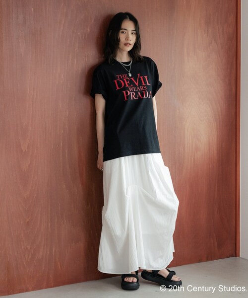 GALLEST(ギャレスト)の「【GOOD ROCK SPEED】The Devil Wears Prada/Logo Print T-Shirt(Tシャツ/カットソー・レディース・ブラック系/ホワイト系1・38)」の12枚目の写真