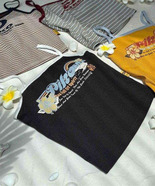 AS KNOW AS plus(アズノゥアズプラス)の「〇PIKO カップ付き アソートデザインキャミソール 【PIKO / ピコ】(キャミソール・レディース・イエロー/チャコールグレー/グリーン系その他/ブラウン系その他・FREE)」の16枚目の写真